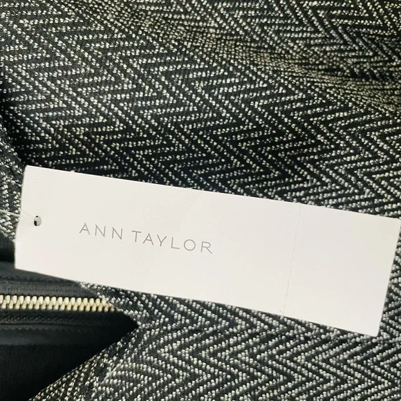 NWT Ann Taylor SIZE 6 gray tweed sheath dress - Picture 3 of 6